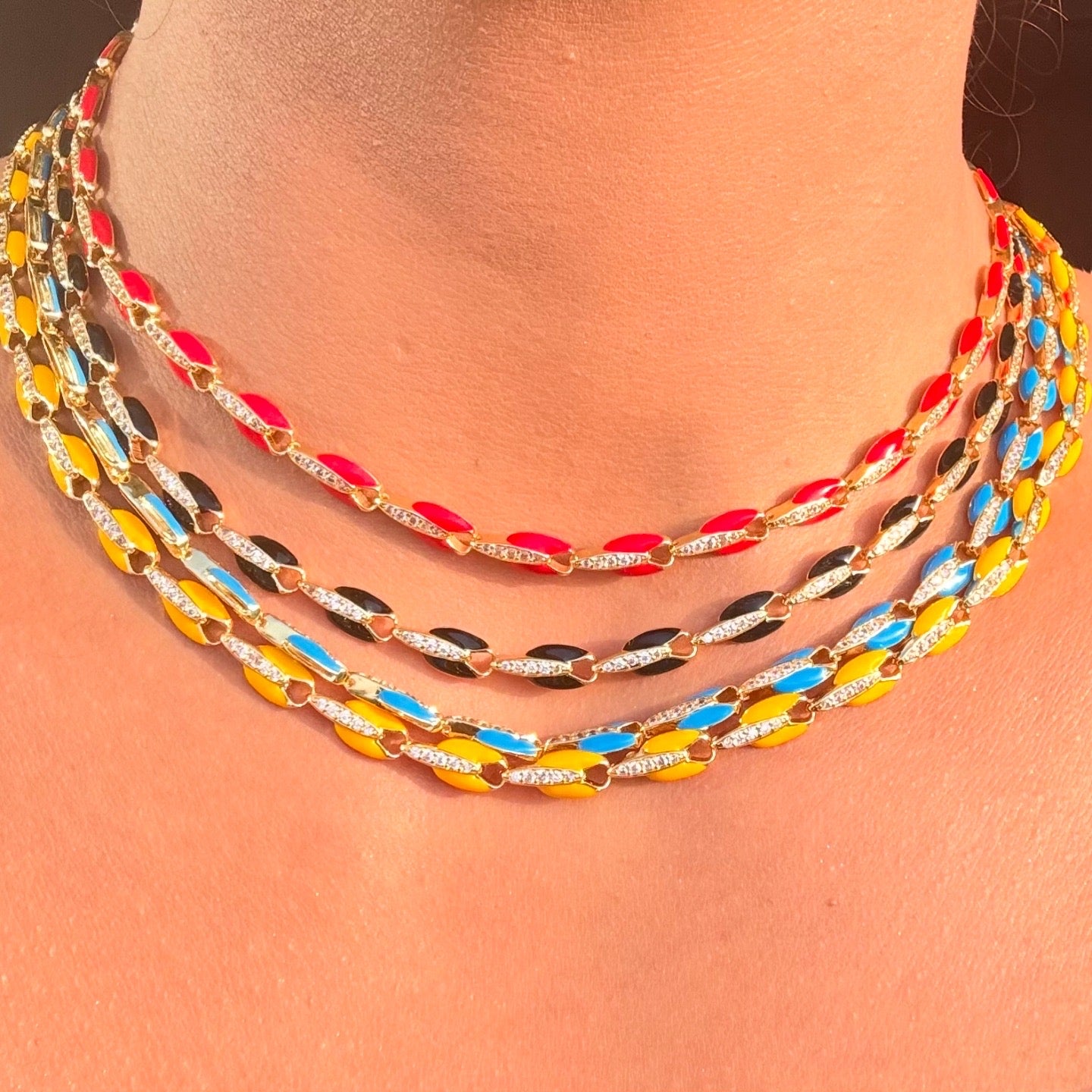 Coffee bean necklaces