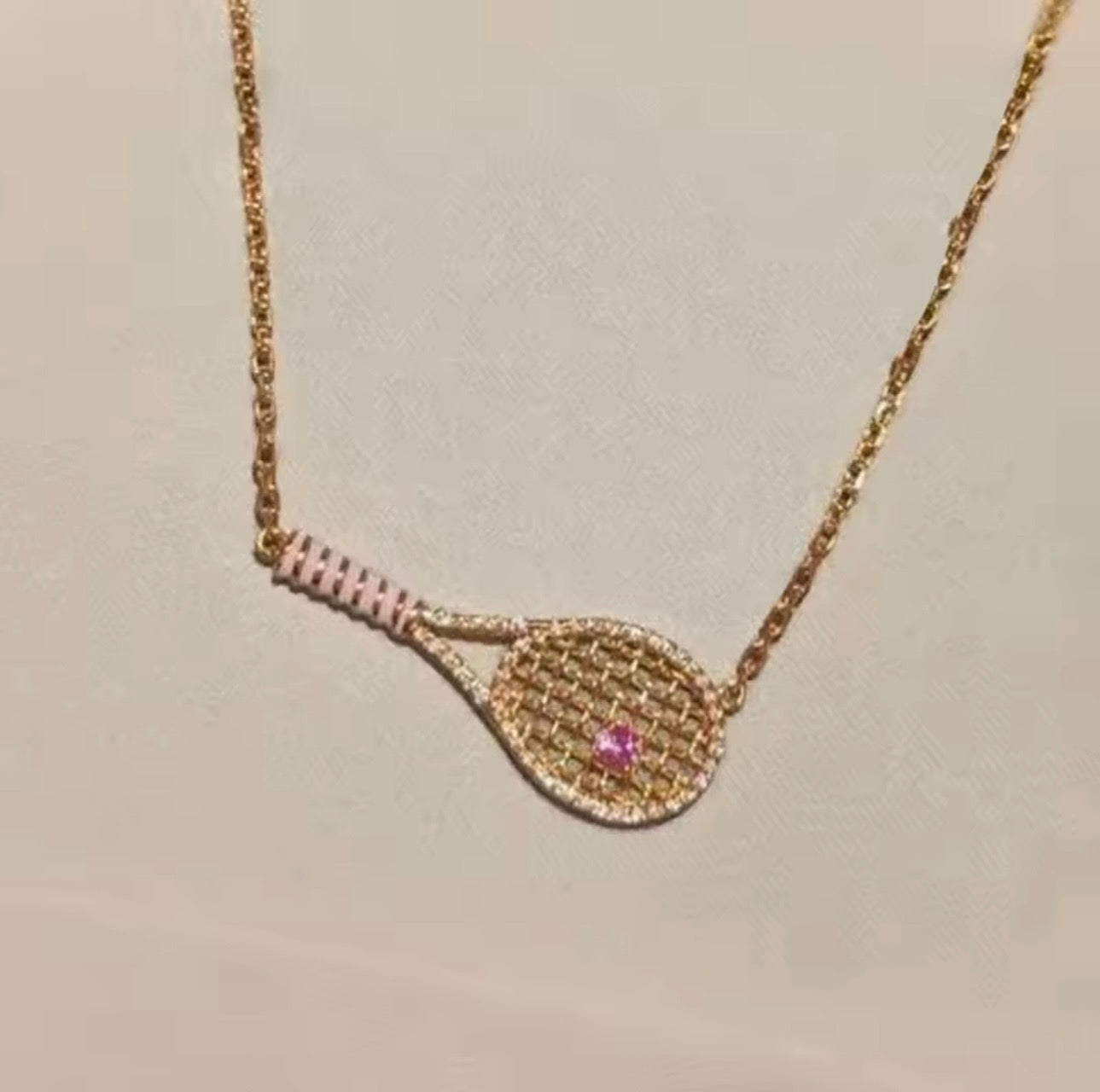 Tennis necklace