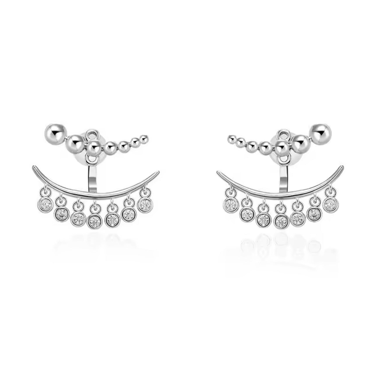 Bubble drop earrings