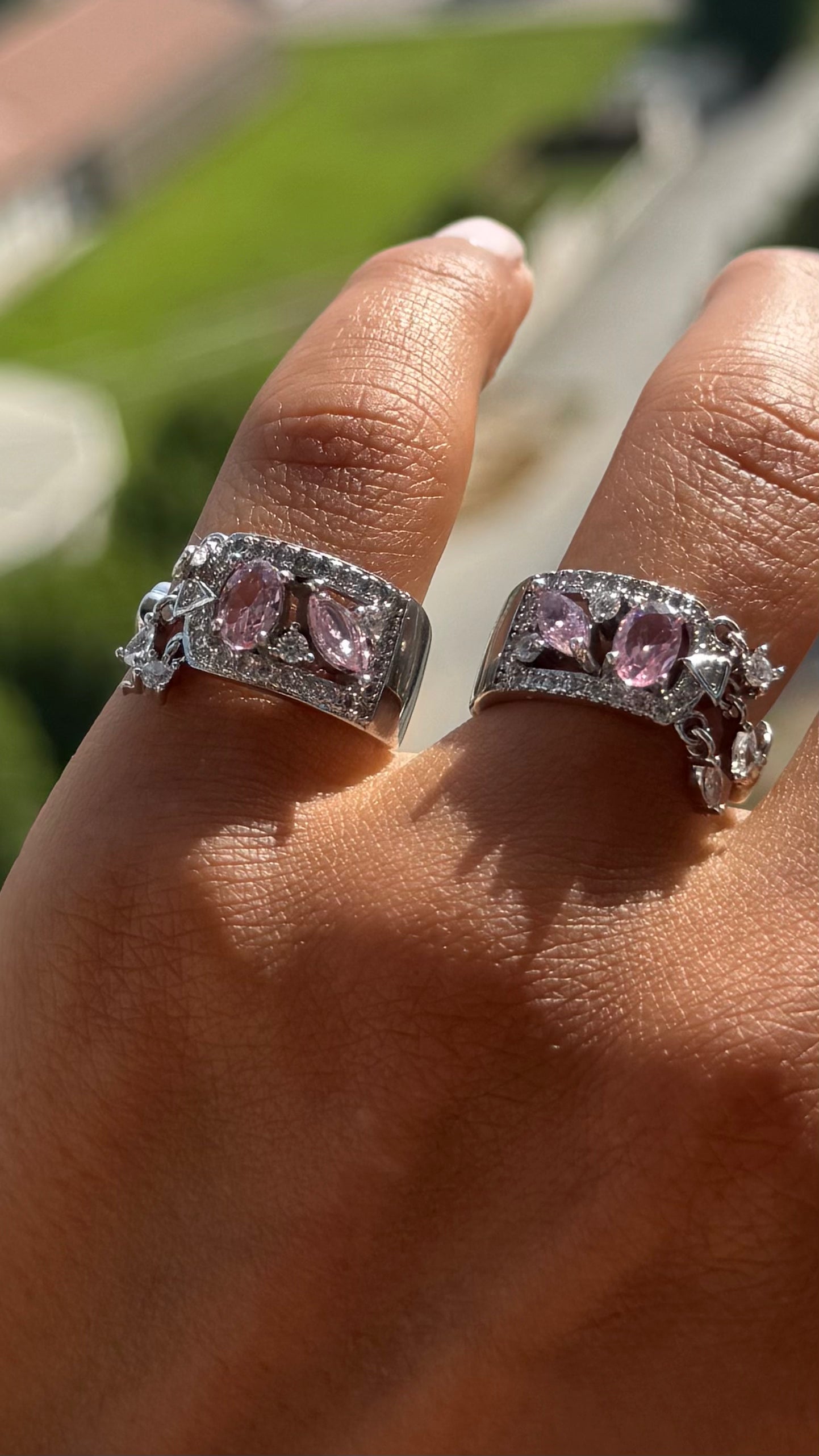 Rosalie drop ring