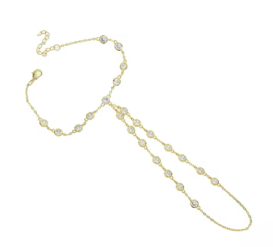 Hand chain golden spark