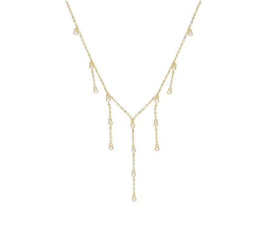 Bubble drop necklace