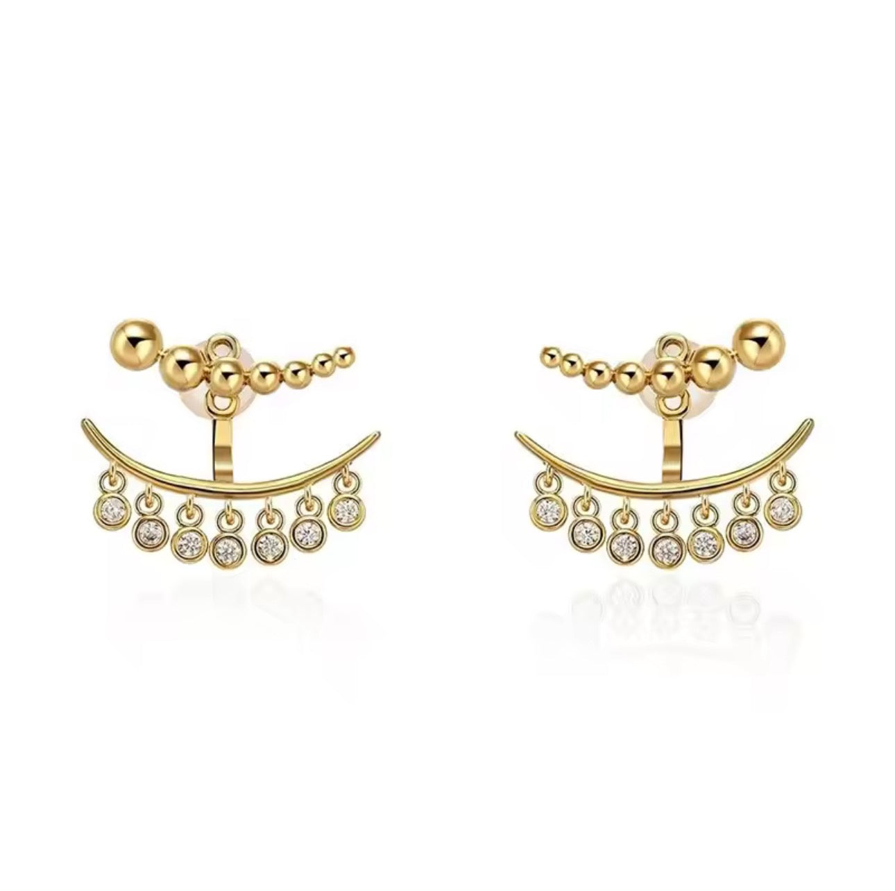 Bubble drop earrings