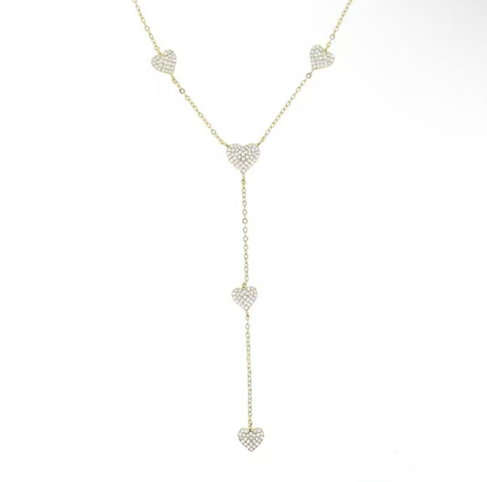 Long  cœur necklace