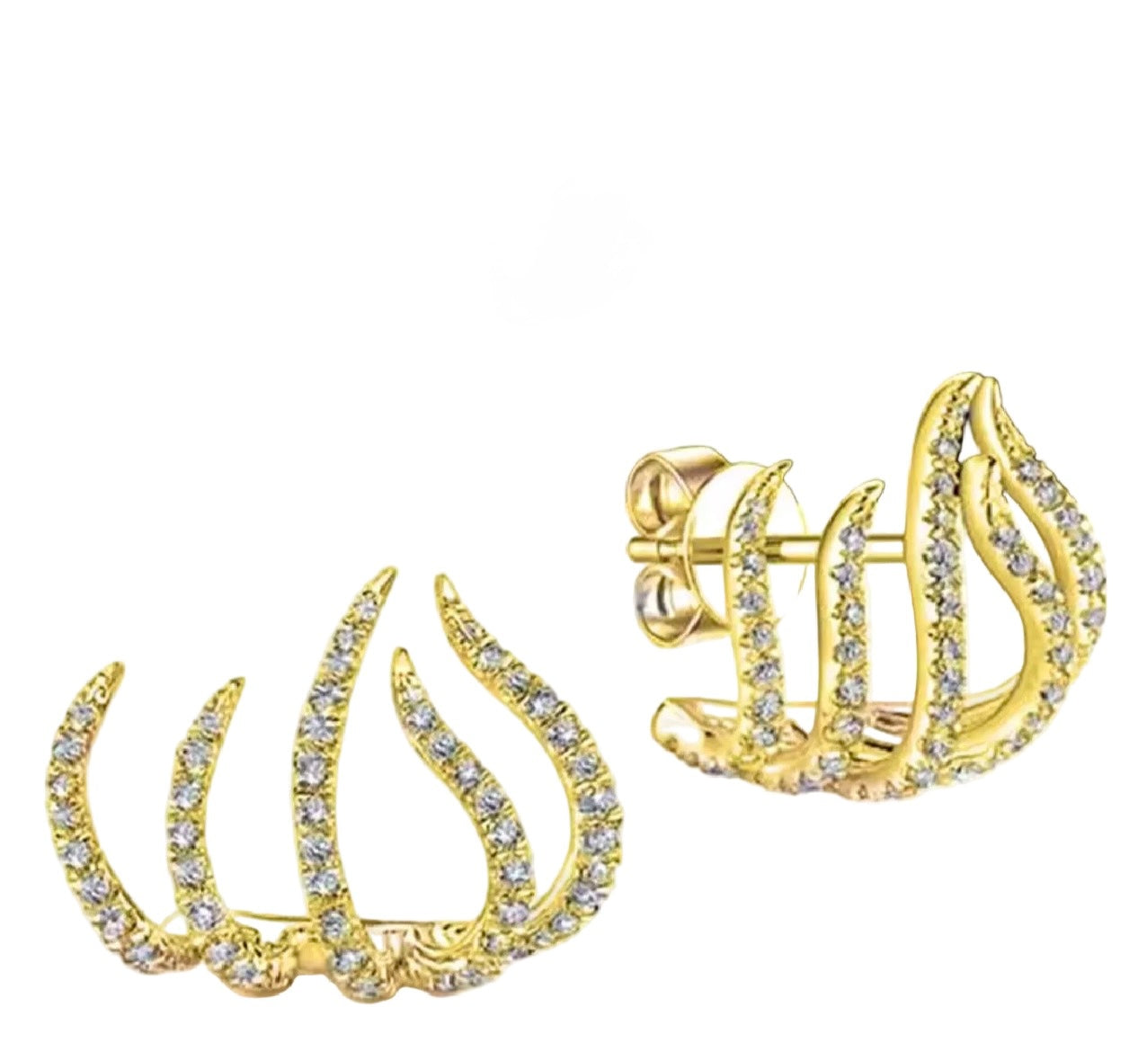 Fire earrings